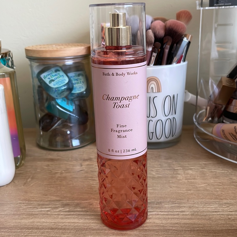 Champagne toast fine fragrance mist from bath and body works